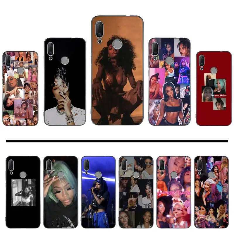 

Summer Walker Over It RNB Rapper Phone Case For Huawei NOVA 2 2i 2s 3i 4 4e 5 plus P10 lite 20 P20 pro honor10
