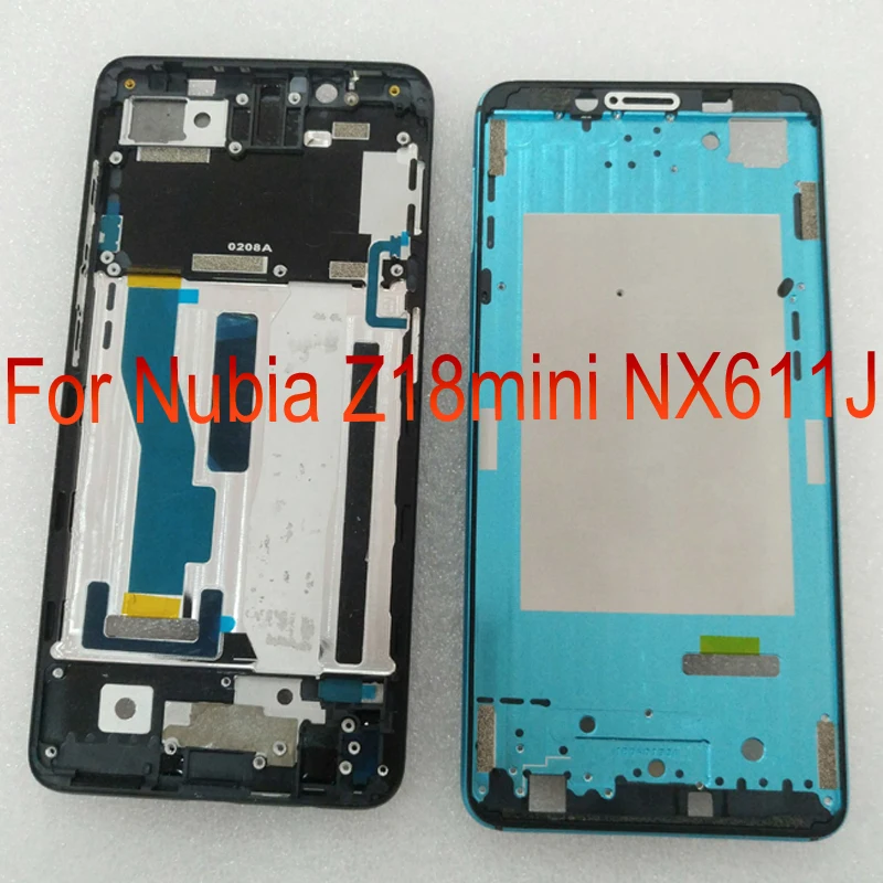 LCD Holder Screen Front Frame For ZTE Nubia Z18Mini NX611J Housing Case Middle No Power Volume Buttons | Мобильные телефоны и