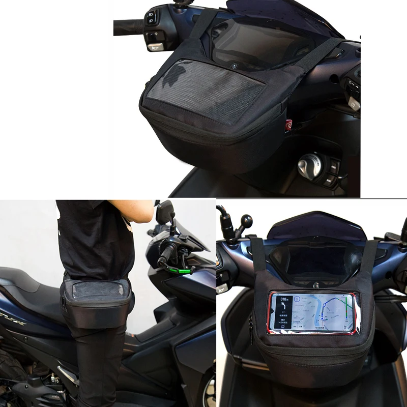 handlebar pouch motorcycle