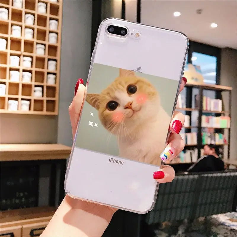 super cute cat dog cartoon pink Heart-shaped YOU&ME