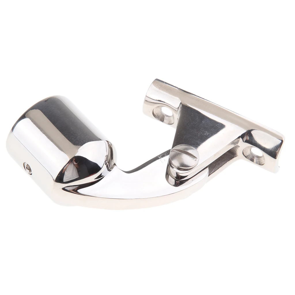 Details about   Boat Bimini Top   Eye End 120 Degree Angled Deck Hinge 316 Stainless Steel