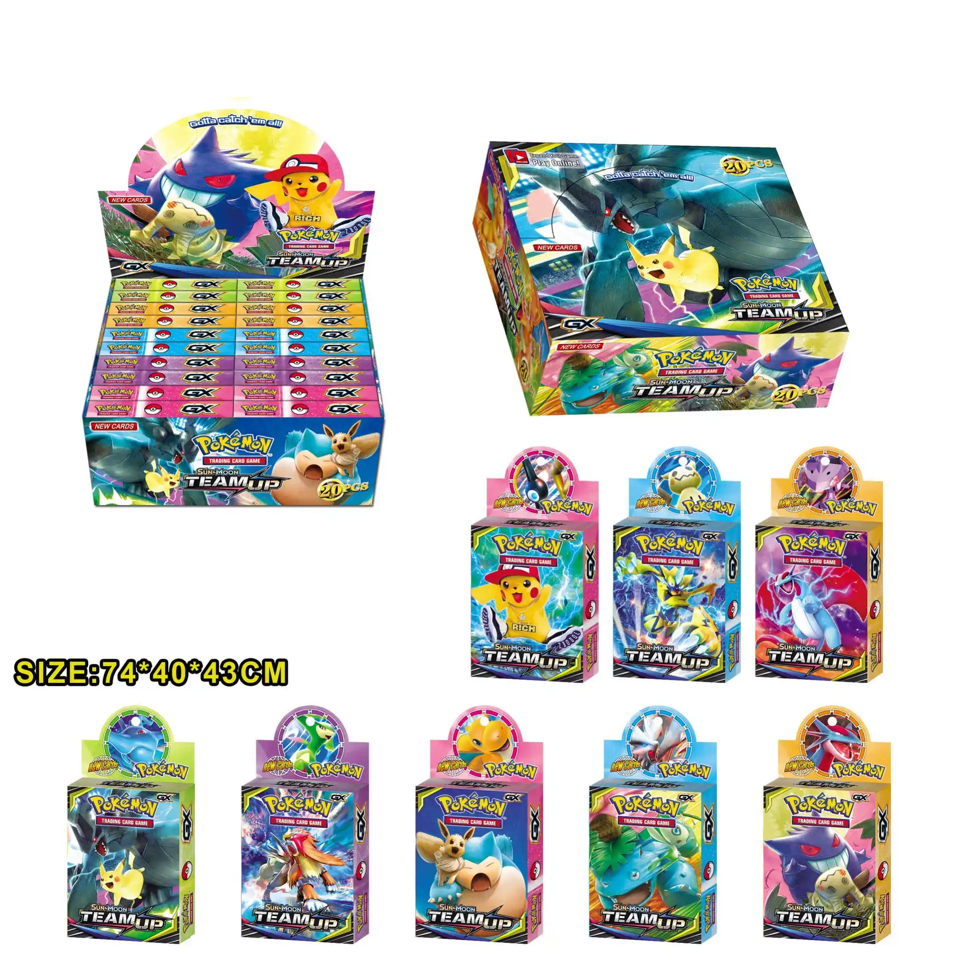 TAKARA TOMY, 408 шт., базовые карты с блестящими карточками, новейший стиль, Покемон, карточка, игрушка для детей