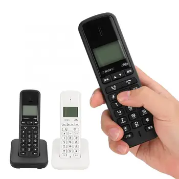 

telefon Cordless Phone for Home Hand-Held Free Intercom Hands-Free Calling Telephone for Home Office Accessory 100-240V US Plug