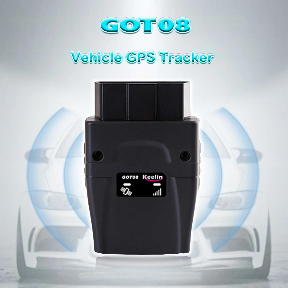 GOT08 OBD gps легко установить трекер для локатора грузовика в режиме реального