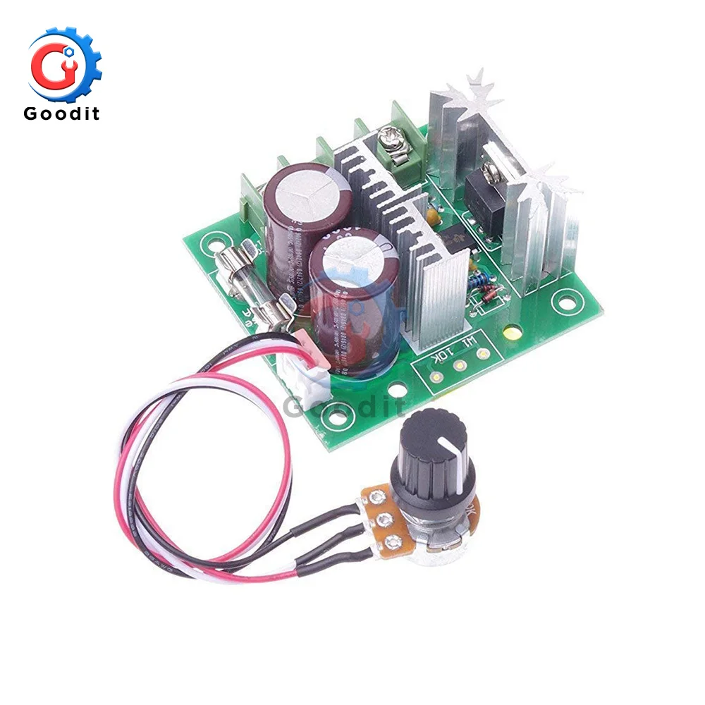 Регулируемый строгий PWM DC 12В 40В 400 Вт 10A контроль 13 кГц Модуль привода 24В 36В CCMHC CCMHCW