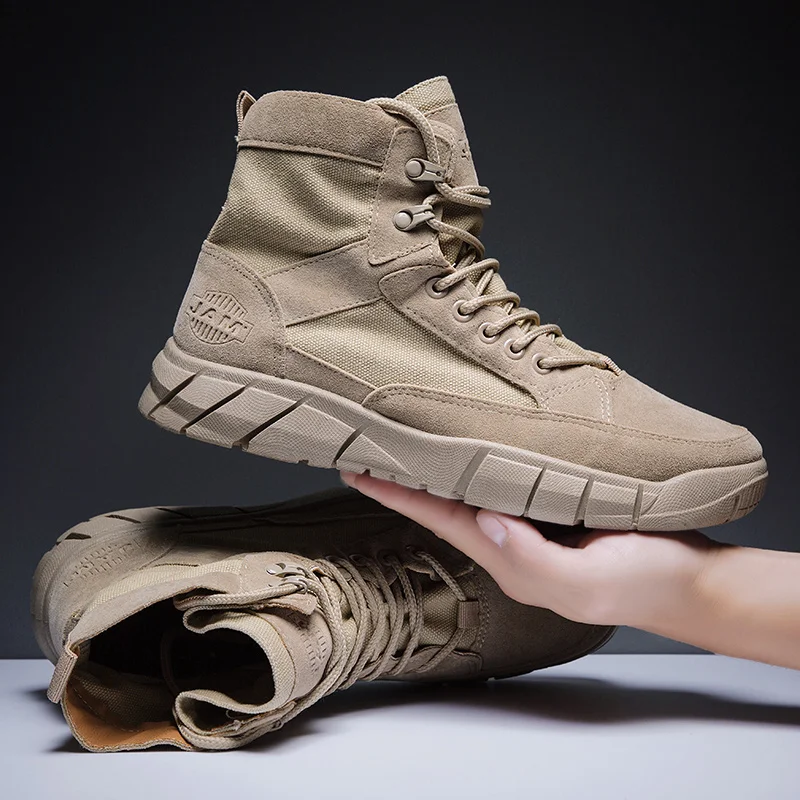 

Hot Sale Martin boots Men Casual Shoes Breathable Comfortable Man Fashion Sneaker High Top Leisure shoes New Zapatillas Hombre