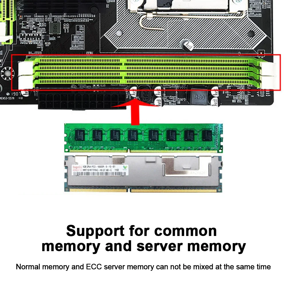 Аксессуары для материнской платы настольный компьютер DDR3 память для Intel X58 разъем материнской платы процессор LGA 1366 плата управления Контроллер стабильный