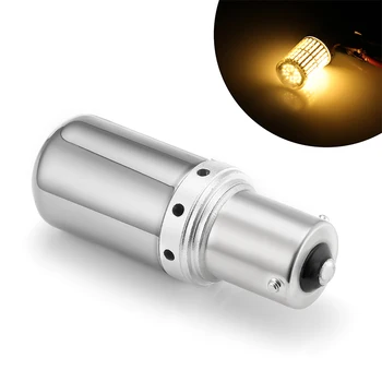 

1PCS CanBus 1156 BA15S P21w T20 7440 W21W LED Flashlight 3014 144smd Error-free Turn Signal Brake Light