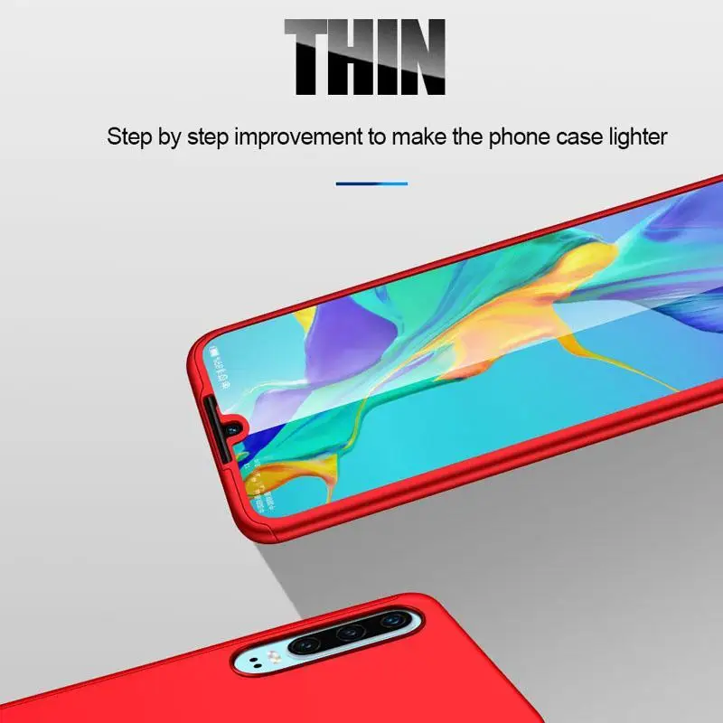 Чехол с полным покрытием 360 градусов для Huawei P30 P20 Pro P Smart Z Y6P Y7P 2020 Honor 20 10 9 Lite 9X P9 P8 10i