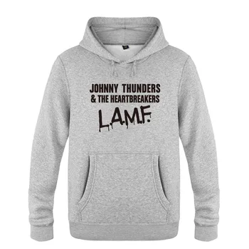 

Mens Hoodies Rock JOHNNY THUNDERS LAMF Letter Hoodie Men Fleece Long Sleeve Man's Sweatshirt Hip Hop Pullover Oversized Coat New