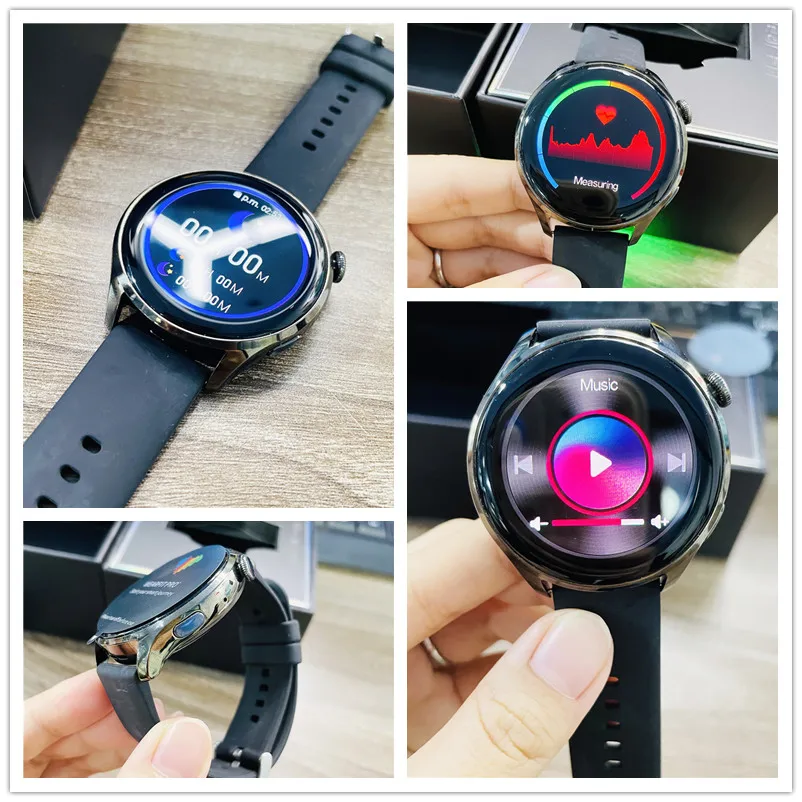 Smart Watch Smartwatch HW66 AMOLED 1.35 Inch HD Screen Bluetooth Dial Call Heart Rate Monitor Women pk huawei GT3 GTR 3 GTS 2