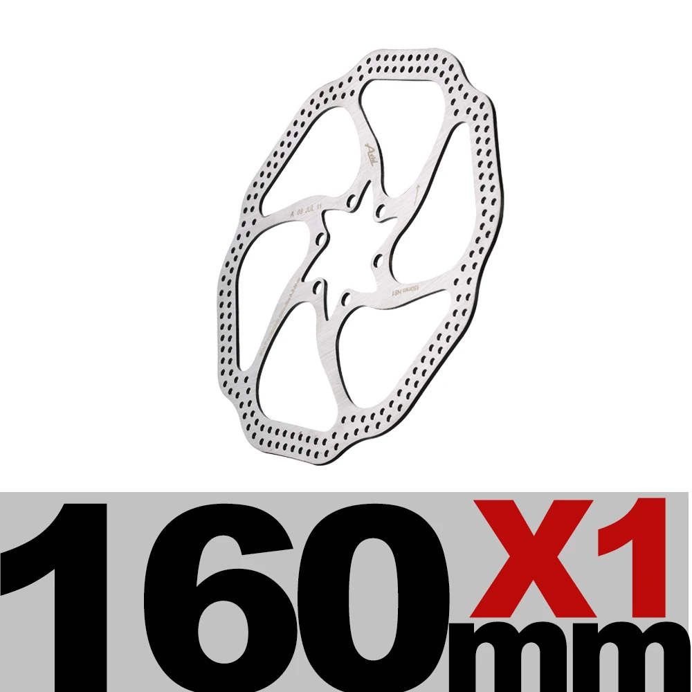 OG-EVKIN велосипедные дисковые тормозные диски 160 мм 180 мм Avid HS1 6 болтов для BB5 BB7 MTB из нержавеющей стали Аксессуары для велосипеда дисковый тормоз - Цвет: 160mmx1