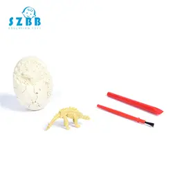 Saizhi динозавр Fossil Archeology копать творческие DIY раннего детского родителей детская модель научный эксперимент игрушки