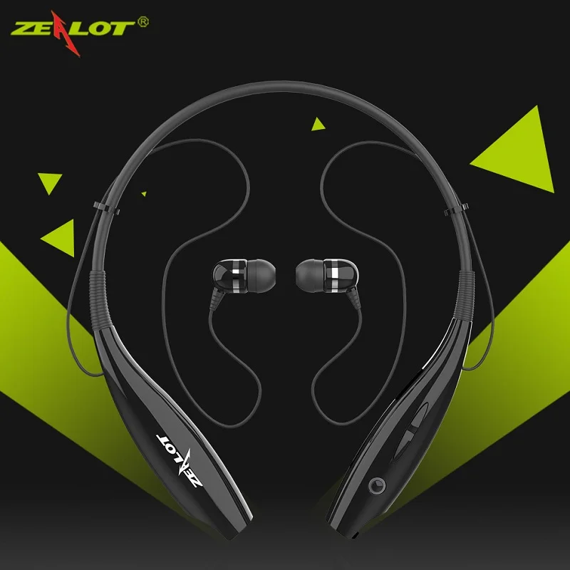 ZEALOT T9S Беспроводная стерео Bluetooth-гарнитура Музыкальные наушники Спортивные