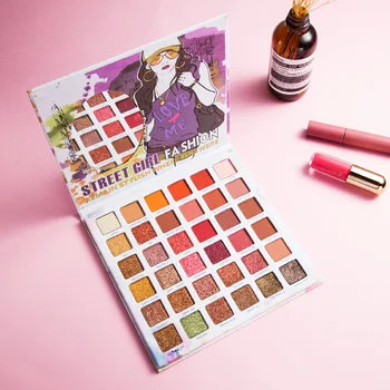 

Beauty Glazed Eye Shadow Palette Makeup Eyeshadow Palette Brighten Easy To Wear Maquillajes Para Mujer Book of Shadows