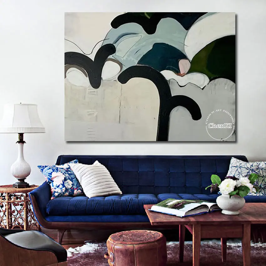 

100% Handpainted Abstract Painting Oil Painting Handmade Artwork Canvas Painting Modern Home Decoration Wall Art Unframed