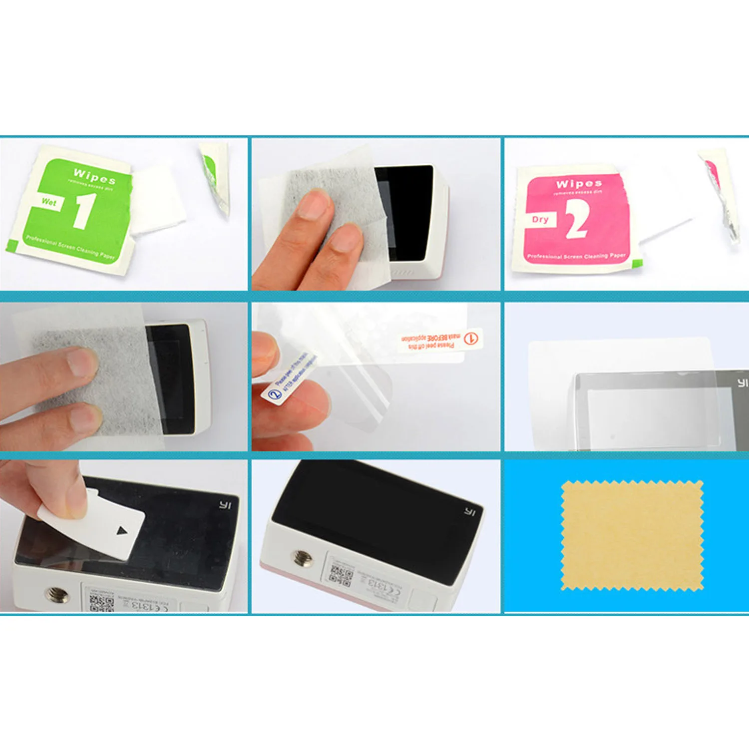 Besegad комплект защитной пленки для экрана Xiaomi Xiao Mi Xiaoyi Xiomi YI 2 II 4 K Аксессуары экшн