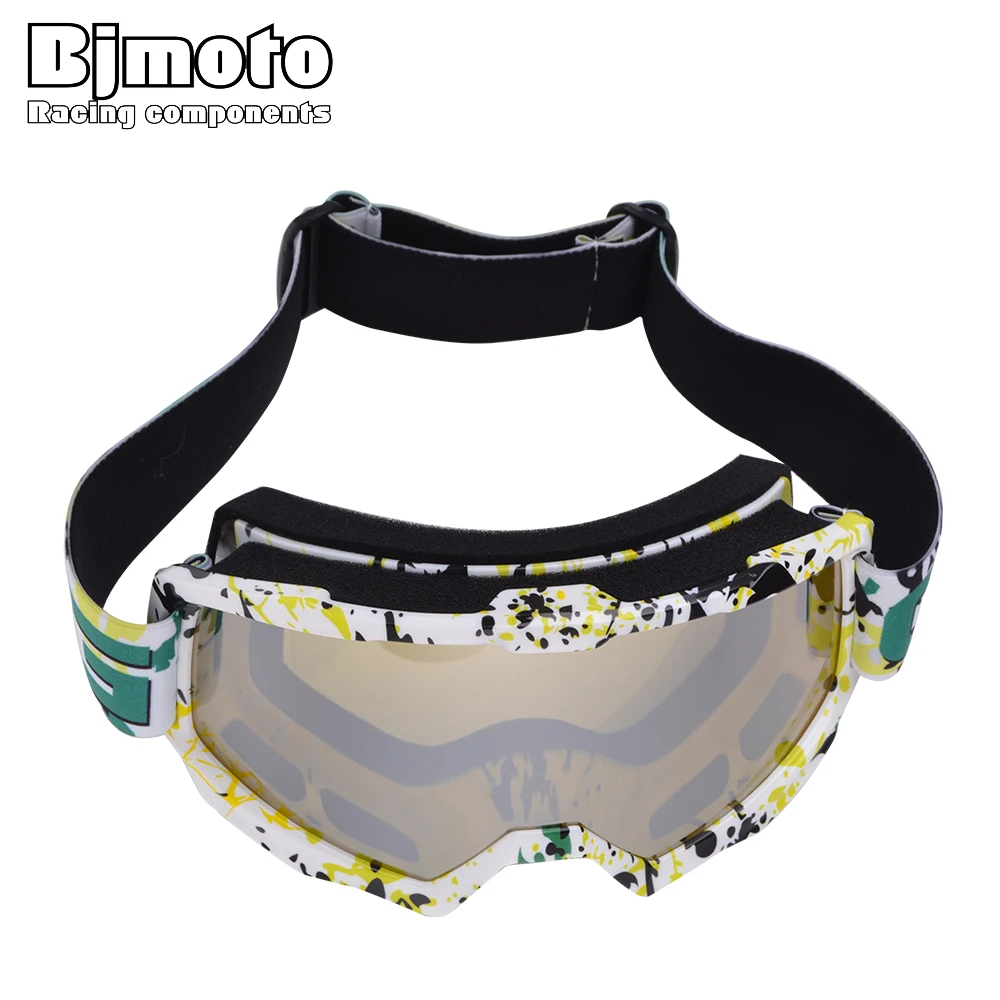 BJMOTO универсальные мотоциклетные очки Dirt Bike Гоночные Очки велосипедные внедорожные шлемы и очки лыжные спортивные очки Gafas
