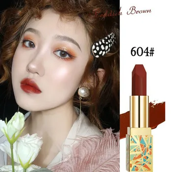 

Velvet Like Lipstick Moisturizing Long Lasting Waterproof Non-Stick Lipstick Cosmetics KG66