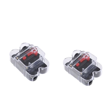 

2Pack Circuit Breaker Car Audio Inline Fuse Inverter Waterproof Case 50A