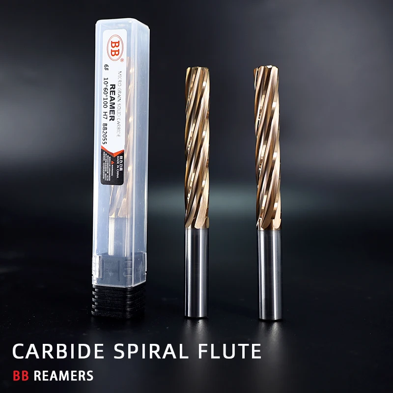 100mm Length Solid Carbide Coated Spiral Straight Flute Reamer Tolerance Precision Tool Steel Metal 3~20mm,steel reamer tools,carbide reamer