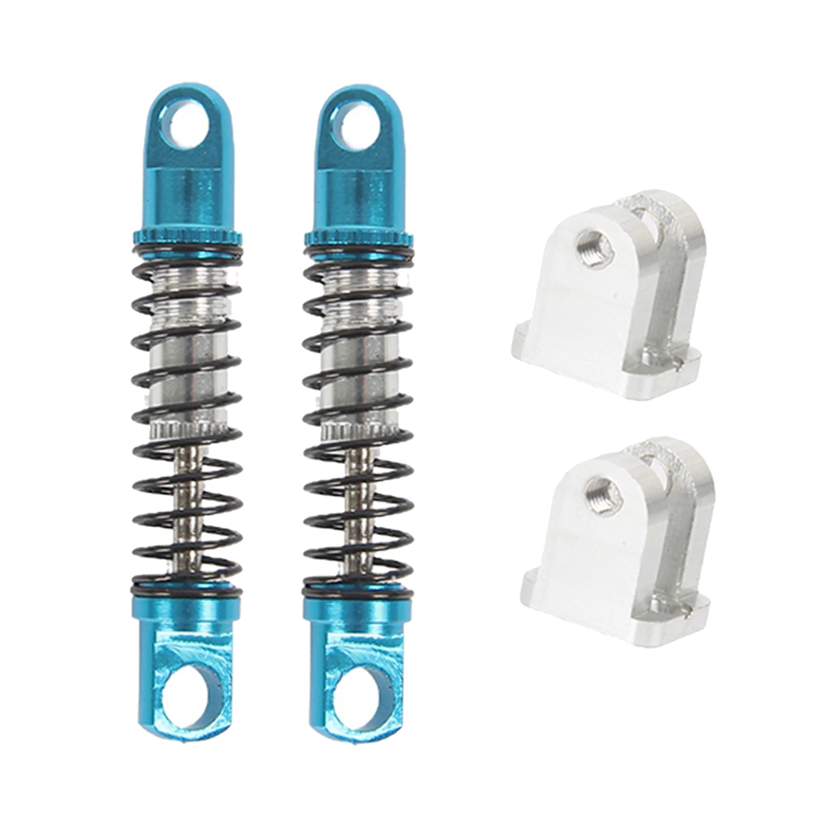 2 Packs Front Shock Absorber Damper Spring & Fixed Seat for WPL D12 RC Parts