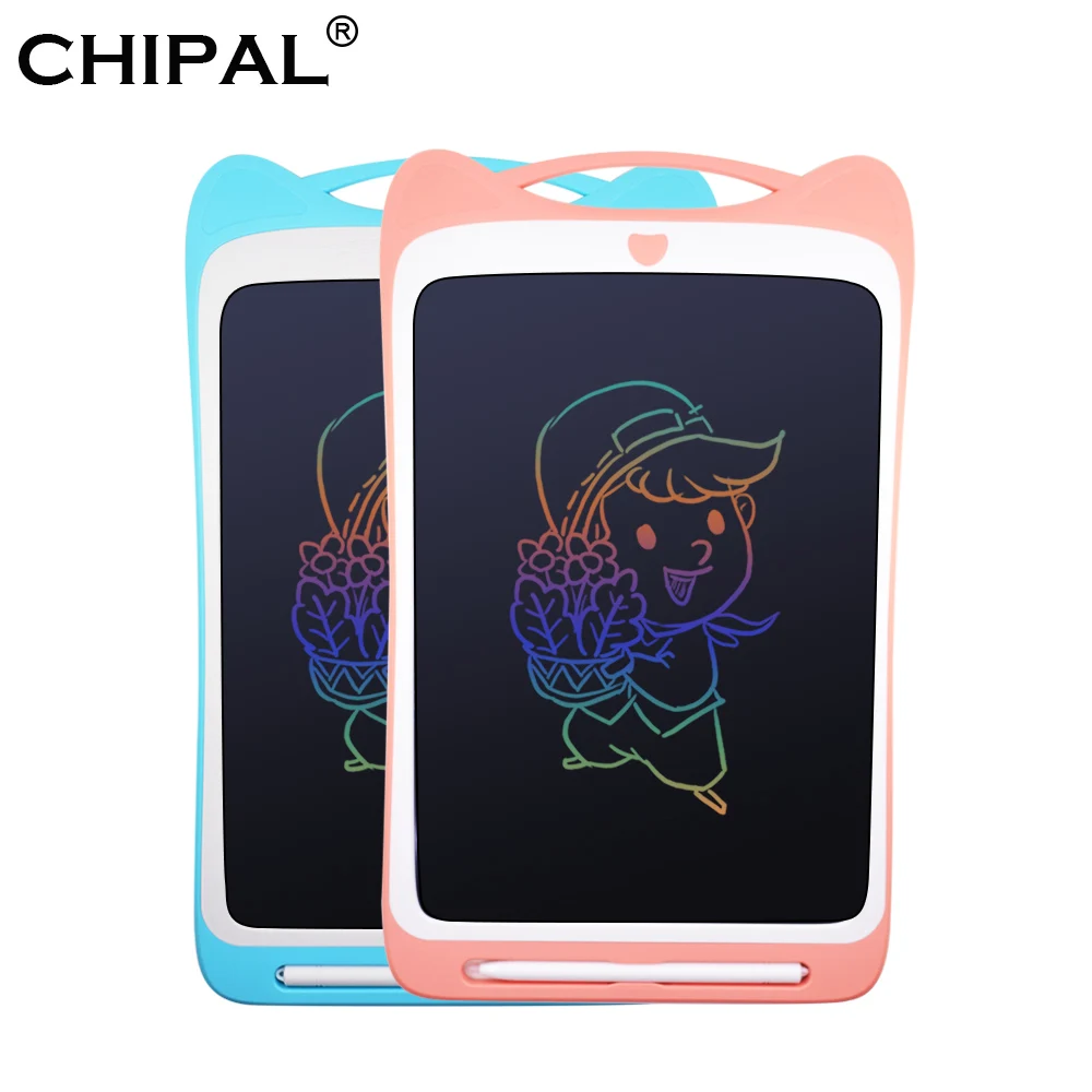 Цветная ЖК доска для рисования CHIPAL 12 дюймов портативная электроника планшет
