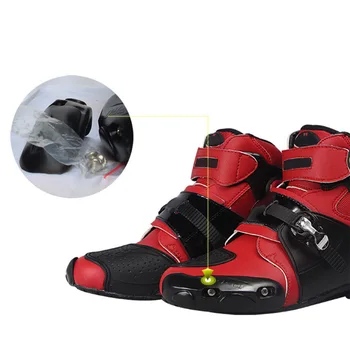 

Motorcycle Boots Shoes Racing Speed Motorbike Shoes Moto Boot Riding Boots Ankle Men Cycling Sports Hot Sale