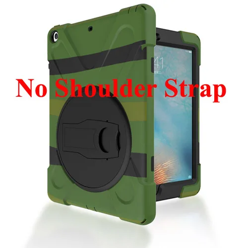 Чехол для Apple ipad Air 1 ipad 5 A1474, A1475, A1476, планшет, безопасный ударопрочный Прочный чехол с 360 Вращающаяся подставка - Цвет: camouflage