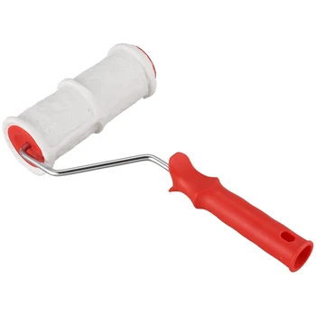

GTBL 2Pcs Brick Pattern Paint Roller Household Wall Decoration Brush Diy Tool Art Paint Texture Rolling Flower Roll