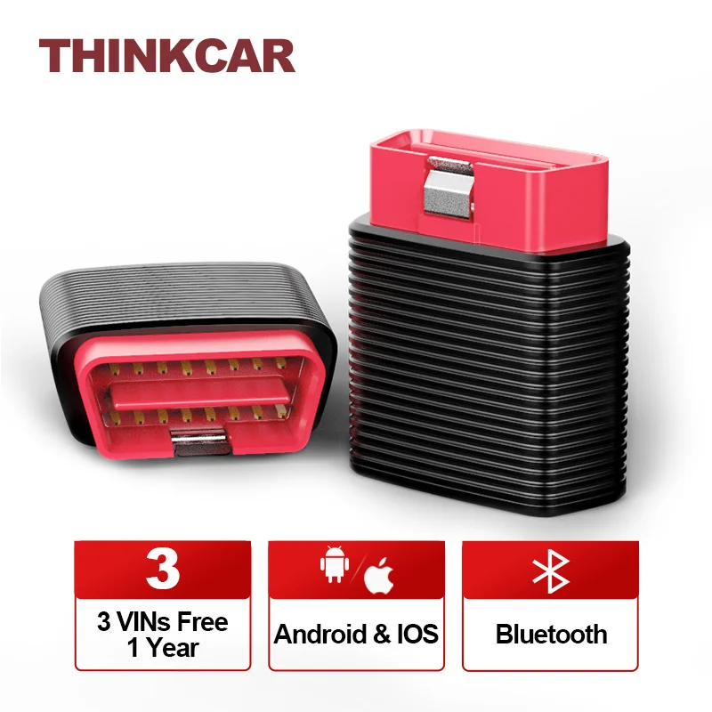 【2500NEWYEAR】THINKCAR 2 полная система ThinkDriver Bluetooth-совместимый OBD2 сканер для iOS Android