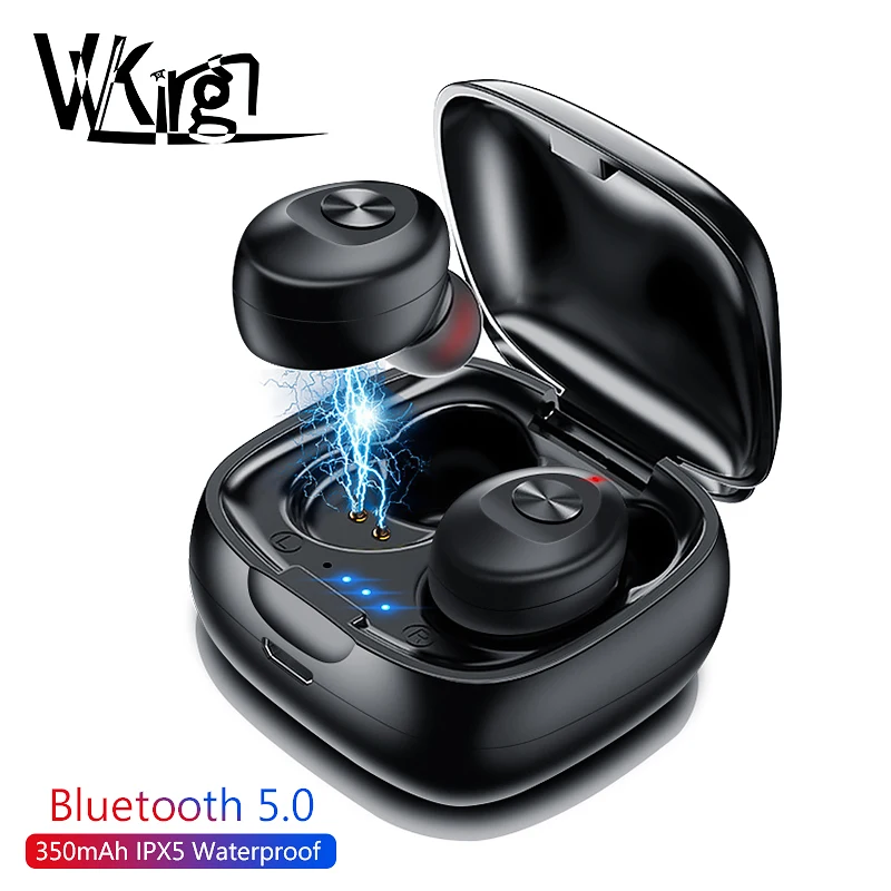 VVKing TWS Bluetooth 5 0 наушники стерео беспроводные HIFI Звук спортивные громкой связи
