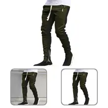 

Fabulous Autumn Trousers Pockets Quick Dry Slim Male Pants Male Pants Men Sweatpants