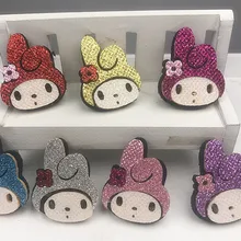 Корейский стиль DIY Детские аксессуары для волос мерцающая пудра складные серьги для девочек заколки для волос головной убор Материал