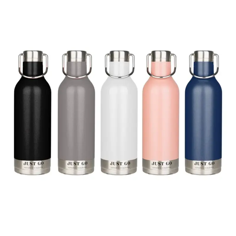 

Fashion Simple Portable Thermal Bottle Stainless Steel Vacuum Flasks Sport Cycling Camping Bicycle Water Cup