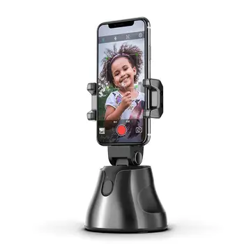 

Smartphone Holder For Selfie Shooting Gimbal 360° Face Object Follow Up Selfie Stick for Photo Vlog Live Video Record