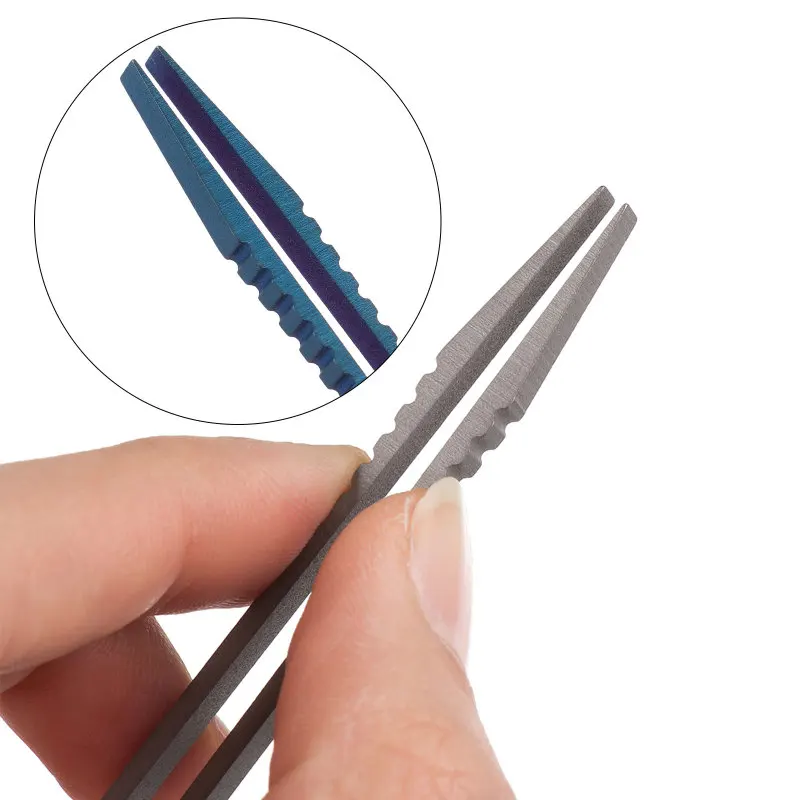 1PC TC4 Clip Titanium Tweezers Pick Up Clamping EDC Multipurpose Gadget Professional Camp Outdoor Pocket Maintenance Tool