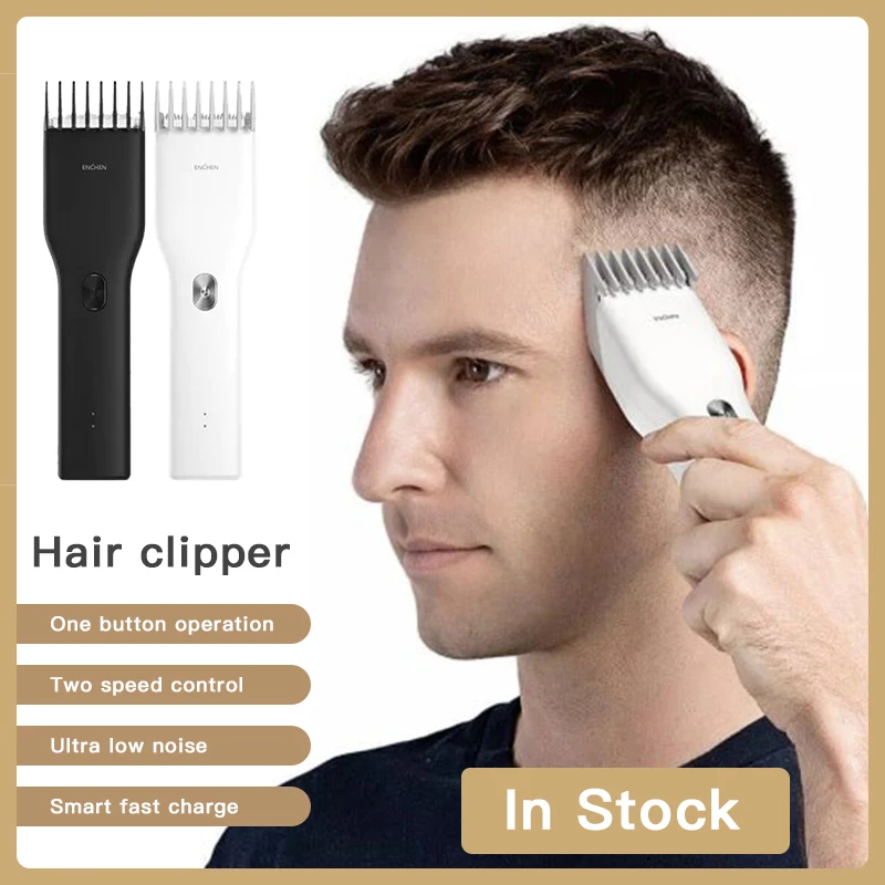 Skup Xiaomi maszynka do włosów ENCHEN Boost usb szybki ładowanie Xiomi elektryczna maszynka do strzyżenia włosów dla dzieci Kid dorosły od Xiaomi Youpin Xioami