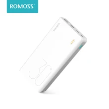 ROMOSS Sense 8+ 30000mAh power Bank портативный внешний аккумулятор с QC3.0 Быстрая зарядка портативное зарядное устройство для телефонов и планшетов