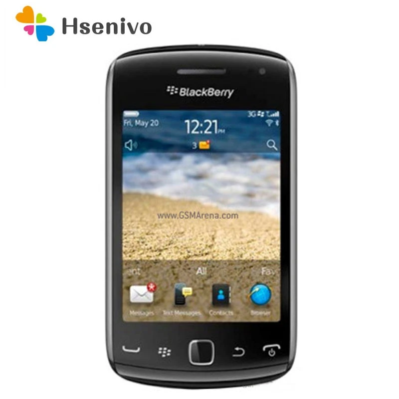 Blackberry 9380 Refurbished-Original unlocked BlackBerry Curve 5.0MP Camera 3.2 inch Touch Screen GPS WIFI Quad band iphone 8 refurbished