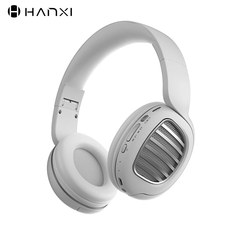 BT031 Newest Design Bluetooth 5.0 Headphone Setereo Arround Softly Fold Bluetooth Headset With FM 3.5mm Jack TF card