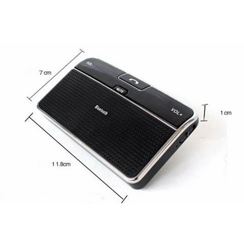 Беспроводной Bluetooth громкой связи Громкая связь Mp3 автомобильный комплект солнцезащитный козырек клип-драйв