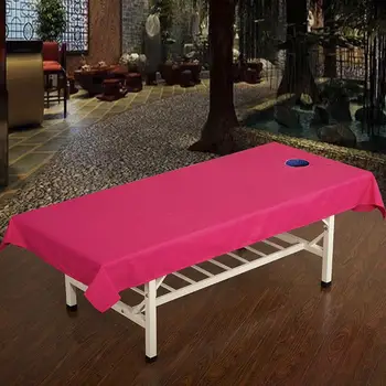 

50 Bedding Solid Color Cotton Beauty Massage Sheets 120x240cm XF669-4