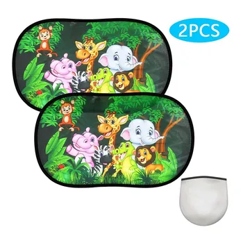 

2 Pcs Car Sunlight Shade for Kid Baby Pet Windscreen Car Window Shade Roof Window Sunlight Protecting Shield Visor