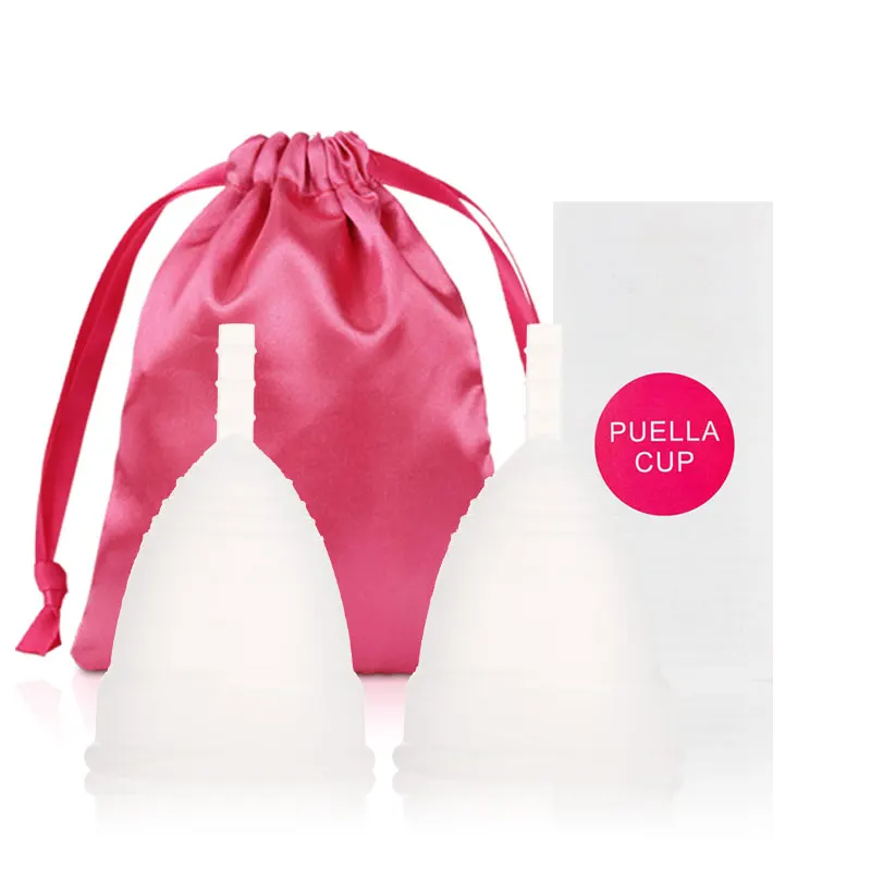 Silicone Menstrual Cup with Sterilizer - Comfortable, Eco-Friendly Period Care, Free Shipping