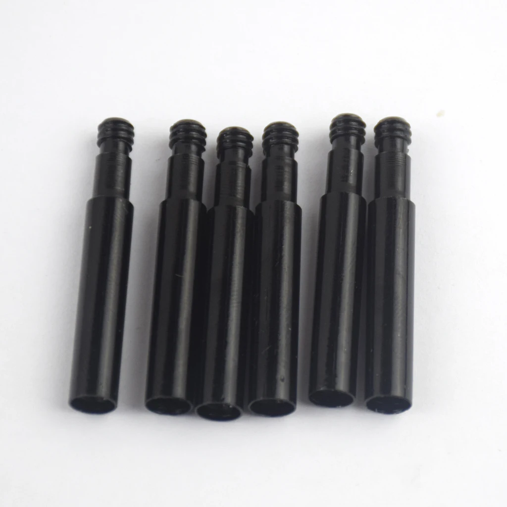 6pcs Presta Valve Extension Bicycle Wheel Aluminium Valve Extender 40/50/60/70mm