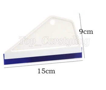 

50pcs/Lot car wrap PPF window tint film Squeegee Spatulas With Fibric Felt top quality Install tools Large Tool PROTWRAPS