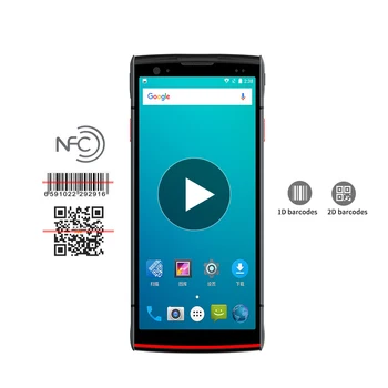 

Factory Sales Rugged PDA Handheld Terminal Data Collector with RFID Reader for Warehouse 2D QR Barcode Scanner Support OTG 4G