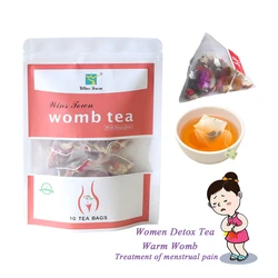 10bags Womb Detox Feminine Hygiene Tea Irregular Menstruation Warming Womb Tea Natural Herbal Uterus Clean Warming Health Care