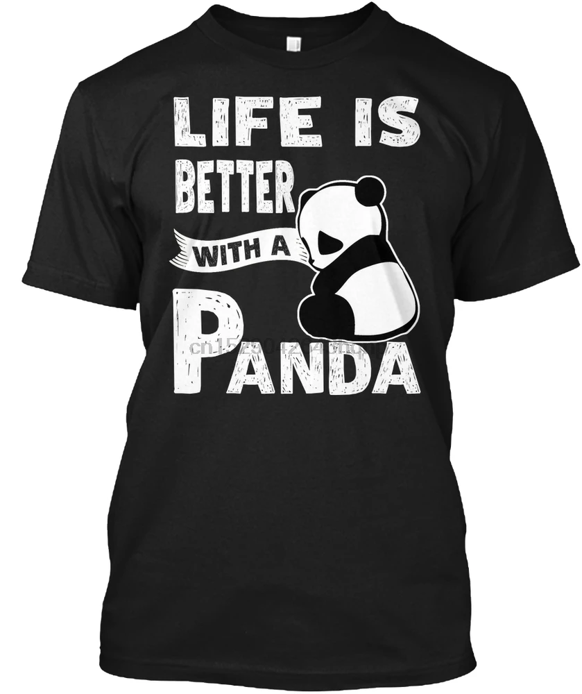 Мужская футболка Better Panda Animal Bear Hear футболки женские |